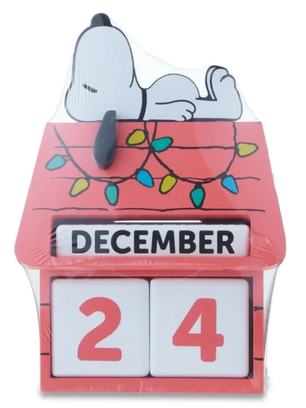 Snoopy Gift Set Perpetual Calendar, Pair of Socks, Post-it Note &Hand Sanitizer